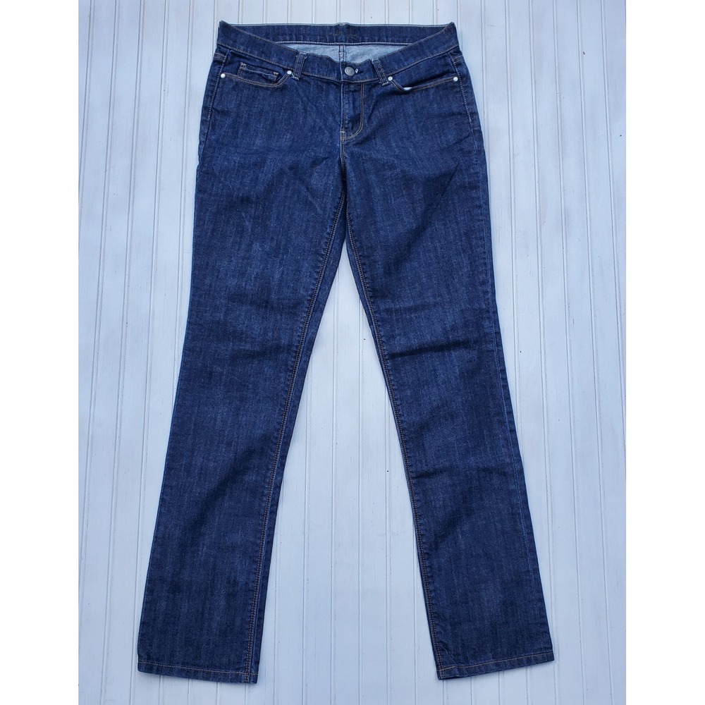 Victoria's Secret London Jeans Womens Size 8 Dark Wash Stretch Denim Y2K 90's